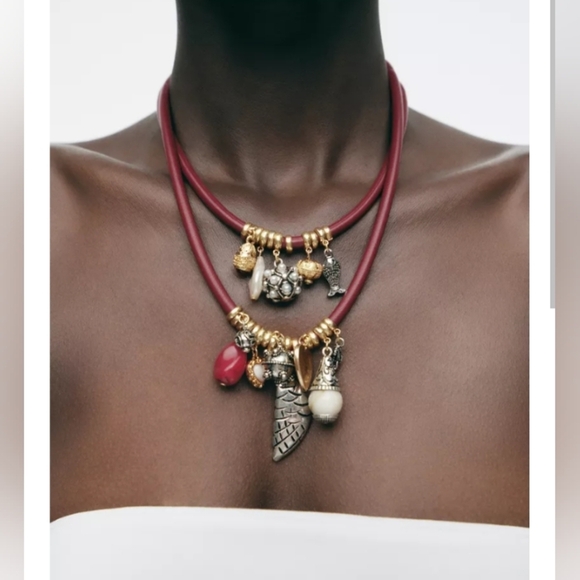 Zara Jewelry - Zara Pack Of 2 Charm Necklace
